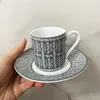 Cups Saucers Sliver Urkish Espresso med keramisk kopp uppsättning för kaffekökfest dryck ware heminredning kreativa gåvor