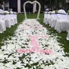 Fiori decorativi 2000 pezzi Tessuti non tessuti Petali di rosa artificiali Prezzo speciale Fai da te Falso per matrimonio San Valentino Decorazioni di compleanno