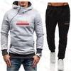 Casual sweatsuit Designer Tracksuit Men hoodies AND pants 2 Pieces Sets Mens Sweatshirt Pullover Sportswear Tennis Jogging Fitness269E