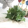 Decorative Flowers 7 Forks Effie Leaf Artificial Plants For Home Floral Arrangement Material Wedding Party Plant Wall Decoration Fake