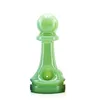 Colorful Chess Style Pyrex Thick Glass Pipes Dry Herb Tobacco Spoon Bowl Filter Oil Rigs Handpipes Handmade Portable Bong Smoking Cigarette Holder Tube DHL