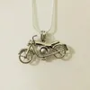 Подвесные ожерелья Rhodium Late Motorbike Locket Charm можно открыть для удержания мотоциклетов для бусин для мотоциклета для украшения для браслета DIY