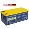 Batterie LiFePO4 12v, 100ah, à Cycle profond, avec BMS 120a, 12.8V, 200ah, 24V, 50ah, 100ah, pour énergie solaire, EV, bateau, camping-car, USA, Stock UPS, expédition rapide