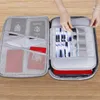 Storage Bags Fireproof Document Bag Safety Organizer Zipper Waterproof Money Pouch Multi-Layer Card Case Travel File Papers Box
