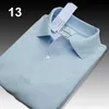 قميص بولو عالي الجودة من الرجال شورت القطن الصلبة تي شيرت الصيف polos homme القمصان رجالي القمصان poloshirt fg02