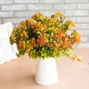 Decoratieve bloemen 1 stc kunstmatige bessen boeket mini fruitplanten buiten woonkamer bruiloftsfeestdecoratie