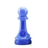 Colorful Chess Style Pyrex Thick Glass Pipes Dry Herb Tobacco Spoon Bowl Filter Oil Rigs Handpipes Handmade Portable Bong Smoking Cigarette Holder Tube DHL