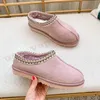 Tazz Slippers 태즈 만 슬리퍼 여성 슬라이드 호주 Tasmans 디자이너 플랫폼 클래식 울트라 미니 시어링 스웨이드 부츠 슬립 폰 신발 4589046