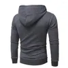 Men's Hoodies Autumn Hoodie Long Sleeve Patchwork Tailored Fitness Pullover Street Wear Brand