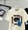 Xinxinbuy Hommes Designer Tee T-shirt 23SS Paris Elephant Lettres Imprimer manches courtes Coton Femmes Blanc Noir Beige S-2XL