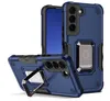 Armour Cases for Samsung Galaxy S23 S22 S21 Plus Ultra Hybrid Heave Duty Combo TPU PC Hard Dual Layer Phone Cover Magnetic Ring Holder Protective Skin