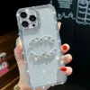 Fälle Designer Phonecase GLINT -Strass -Mobilfunk -Hülle für iPhone 15 14 15pro 14Pro 14Plus 14Promax 13p 12 11 XR Galaxy S23 Retro Shock Proof Cover Shell