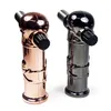 Creative 3D Style Metal Lighte Torch Cigarette Refillable Spoof Toy BBQ Smoking Gas Lighter