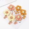 Fleurs décoratives Ins Style créatif mignon dessin animé soleil fleur bricolage maison cuisine réfrigérateur décoration vacances cadeau épingle à cheveux Bracelet