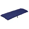 Oreiller 1x chaise longue simple de style européen extérieur jardin à bascule doux balcon tatami couleur unie