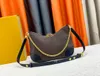 Fashionable M45832 pochette louvis boulogne tote bag Woman Genuine leather clutch handbags Designer Women's mens purses Luxury crossbody two shoulder straps Bags