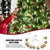 Strings Christmas Tree LED String Lights Battery Powered Fairy Snowman Santa Claus Light Perfect For