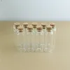 Depolama Şişeleri Kavanozlar 50pcs/lot 22*60mm 12ml Depolama Cam Şişeler Cork Stoper El Sanatları Tinik Kavanozlar Şeffaf Boş Cam Kavanoz Mini Şişe Hediye 230217