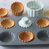 Bakning mögel kolstål blommor spetsar baksida mögel frukt ägg tårta glutinous risbåt pajkaka dessert mini cupcake biscuit mögel 230217