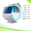 Equipamento de oxigenoterapia Equipamento facial de hidrodermoabras￣o Removedor de cravo hidrel￩trico Facial Hydro Aqua Peel RF Analisador de pele Ultrass￴nico Profissional Oxig￪nio Jato de oxig￪nio