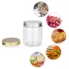 Storage Bottles Jars 20pcs 200ml Empty Plastic Jars PET Clear Jar Cosmetic Face Cream Container Nut Candy Grain Storage Jar Home Kitchen Supplies 230217