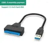 كابلات الكمبيوتر 2.5 بوصة كابل محول القرص الصلب USB سهلة محرك الأقراص