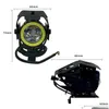 Auto DVR Motorrad Beleuchtung LED-Scheinwerfer 125W U7 Mini Angel Eye BBS Scooter Motorrad Lampe 12V Hellblau Rot Weiß Grün Drop Delive Dhfi4