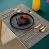 Servis uppsättningar 4st rostfritt stål bordsartiklar guld bestick set matt silver givsked gaffel kök middag tillbehör
