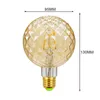 En forme d'ampoule LED Edison rétro lumière ananas diamant étoile à cinq branches sergé citrouille pointue
