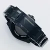 VR V2 S￩rie de mergulho mar￭timo Ghost King Luxo preto PVD Vacuum Tecnologia de revestimento de ￭ons negativos produziu rel￳gios