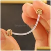 Navel Bell Button Rings Pregnancy Ring Flexible Belly Bioplast Long Body Piercing Jewelry Mix 4 Styles 80Pcs Drop Delivery Dhgarden Dh5Ks