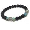 Strand Trendy Men Bracelet Imperial Stone With CZ Tube Beaded For Jewelry Strands