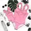 Auto DVR Familie passende Outfits Mama und Tochter Mutter Badeanzug Kinder Bademode Bikini Baby Drop Lieferung Umstandsmode Dh0Ld