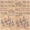 Labret Lip Piercing Jewelry 100Pcs/Lot Mix 6/8/10/12Mm Stainless Steel Body Cone Ring Labret Bar Drop Delivery Dhgarden Dhast