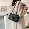 Chain bag new sling single shoulder women's litchi grain small square large capacity imitation leather cross body Purses sale