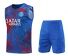 22/23 PSGs tuta 2022 2023 Paris Sportswear tuta da allenamento da uomo Tuta da calcio Maglia da calcio kit uniforme felpa chandal Set maglione