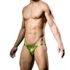 Underpants Sexy Men's Briefs PU Leather Penis Pouch Gold Blocking Star Printing Shinning Wetlook Underwear Costume