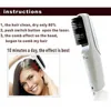 2022 Portable low level therapy hair regrowth laser comb with 16 diodes laser for personal home use