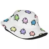 Berets Stardew Valley Pastel Junimos Bucket Hats for Men Women Vocation Game Game Field Hat Fisherman Fisherman Panamka