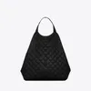 Fashion totes bag womens handbag solid metal logo MAXI outdoor shopping shoulder bag