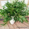 Dekorative Blumen Tischimitat Hausgartenbedarf Weihnachten Hochzeitsdekoration Blumenstrauß Party Ornament Pflanzen Blätter Künstliche Weide