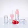 Storage Bottles Custom Logo Coke Cola Shaped Mini Lip Gloss Tube Empty Lipgloss Tubes Lipstick Containers Drink Soda Bottle