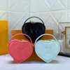 Pop My Heart Designer Bags Bag منذ عام 1854 العلامة التجارية الفاخرة الحجم 14 × 13x5.5cm Model M81893