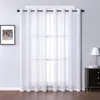 Cortina bileehome color linear de linho de linho grosso grosso para tratamentos de janela da sala de estar tulles quarto cortinas de cozinha