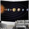 Tapisserier astronaut planet tapestry vägg hängande psykedeliskt universum hippie tapiz tarot konst sovsal vardagsrum hem dekor