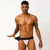 Onderbroek sexy ondergoed mesh ademende gay jockstrap heren thong cueca tanga u pouch open backless