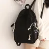 Bolsas escolares estudante feminina algodão mochila kawaii feminino saco vintage adolescente menina fofa mochilas de moda de moda Livro de luxo