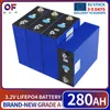 3.2V 280AH LIFEPO4 Pil Sınıfı A Lityum Demir Fosfat Hücre DIY 12V 24V 48V RV Ev Tekne Golf Sepeti Forklift Güneş Sistemi