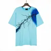 Mens Summer Streetwear T Shirt Men Womens Fashion Branch Printing Tees Men Short Sleeve Tops Size S-XL