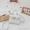 Spring Girls Candy Color Handbags Children Crossbody Lipstick Bag Old Kids PU Leather One-shoulder Bags Mini Purse